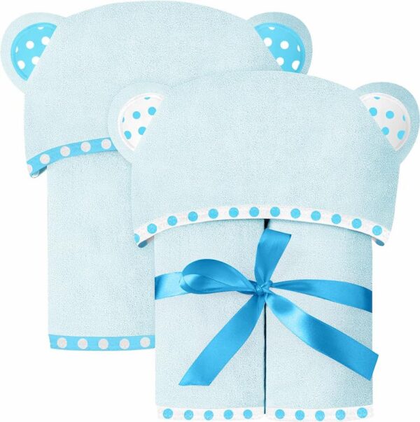 Blue baby towel